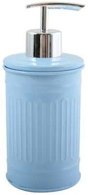 Produktbild von MSV Seifenpumpe/Spender - Industrial - Metall - blau - 17 cm