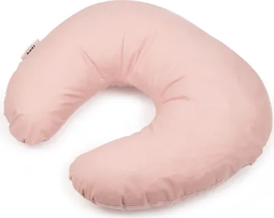 Produktbild von Stillkissen Klein Stillkissenbezug aus Baumwolle Nackenhörnchen zum Stillen mit abnehmbarem Baumwollbezug