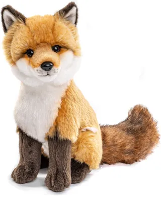 Produktbild von Uni-Toys - Rotfuchs klassisch - 27 cm (Höhe) - Plüsch-Fuchs - Plüschtier, Kuscheltier