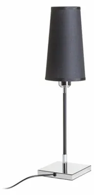 Obrázok produktu pre Stolná lampa LULU čierna chróm 230V LED E27 8W