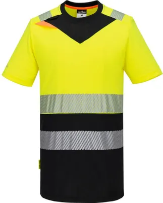 Immagine prodotto di Maglietta Dx4 Hv Classe 1 - Taglia 6XL - Giallo/Nero - Portwest
