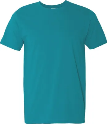 Image de Gildan Soft-Style T-shirt homme, manches courtes, col rond BC484 (2XL) (Petrol)