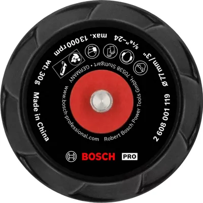 Productafbeelding van Professionele schuurplaat, 77 mm, met klittenband