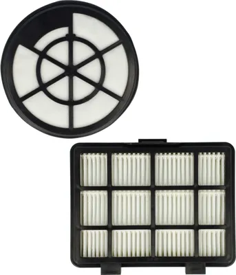 Produktbild von vhbw 2-tlg. Filter-Set kompatibel mit AmazonBasics VCS35B15KC-70, BO71VNCN2F, B071VNCNLF Staubsauger - 1x Abluft-Filter, 1x HEPA-Filter