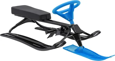 Produktbild von Schlitten - Lenkbob mit Lenkrad - Für Kinder 3–15 Jahre - Blau