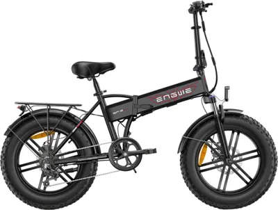 Obrázek produktu pro ENGWE EP-2 BOOST Elektrokolo - Motor 250W Baterie 48V13AH 20 Palcové Pneumatiky Hydraulickými Brzdami - Černá