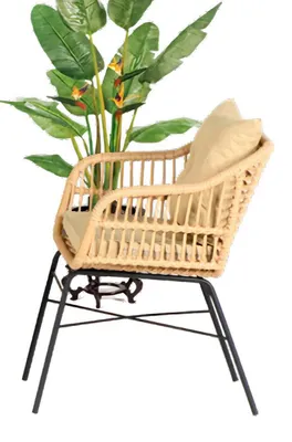Produktbild von GartenMöbel Set 3tlg Möbel Sitzmöbel Sofagarnitur Terrasse Tisch Sofa Couchtisch