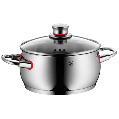 Produktbild von WMF Quality ONE Sauce POT 774206380 Kochtopf inkl. Deckel, Edelstahl, 20 cm Durchmesser, Induktionsherd-geeignet