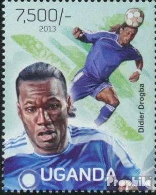Produktbild von Briefmarken Uganda 2013 Mi 3094 (kompl.Ausg.) postfrisch Fußballspieler