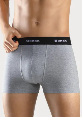 Produktbild von Bench Boxer Boxershorts für Herren 4 -teilig royalblau, grau-meliert, rot, schwarz Größe L