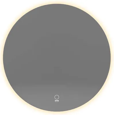 Immagine prodotto di Home Deluxe - Specchio LED SILA - 80 cm - Rotondo - 3 diversi colori di luce - Sistema antiappannamento - 38 watt di potenza totale I Specchio da parete Specchio per bagno Specchio per bagno