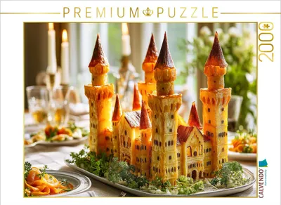 Produktbild von CALVENDO Puzzle Schloss Neuschwanstein in Schwangau, Deutschland | 2000 Teile Lege-Größe 90x67cm Foto-Puzzle für glückliche Stunden