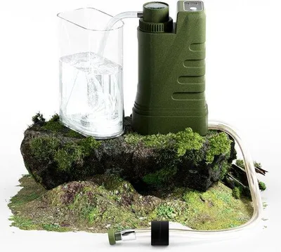 Produktbild von Famanu Wasserfilter für Outdoor - Kompaktes Wasserreinigungssystem