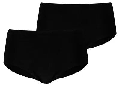 Produktbild von 2er Pack PUMA Damen Slips Invisible Ultra Soft Baumwolle Mini Shorts