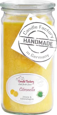 Produktbild von Candle Factory Mini Jumbo Citronella Duftkerze Dekokerze Zitronengras 307010