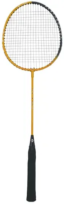 Produktbild von Best Sporting Badminton Schläger 100 XT I Griffband Badmintonschläger I Schaft und Rahmen aus gehärtetem Stahl I Verstärktes T-Stück I Badminton Racket