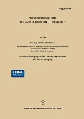 Obrázek produktu pro Die Drehschwingungen des Zweirad-Kettentriebes bei innerer Erregung