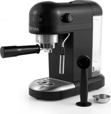 Produktbild von Petra PT5240BVDE, Espressomaschine, 1,4 l, Gemahlener Kaffee, 1465 W, Schwarz