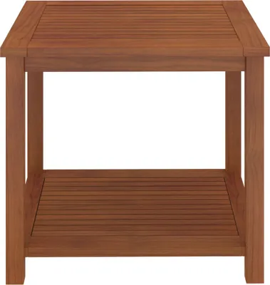 Image de vidaXL Table d'appoint en bois d'acacia massif 45 x 45 x 45 cm