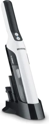 Produktbild von SEVERIN Handstaubsauger S'Power HV 7140  aus Kunststoff, schwarzweiß Handstaubsauger Akku Handstaubsauger Tischstaubsauger Akkusauger Handsauger