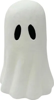 Produktbild von Halloween-Geisterfigur, gruselige kleine weiße Geisterstatue, Harz-Tischdekoration für Halloween, für den Innenbereich, Zuhause, Regal, Schreibtisch-Dekor