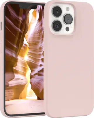 Produktbild von EAZY CASE Silikonhülle für Apple iPhone 13 Pro Silikon Backcover Schutz in Rosa