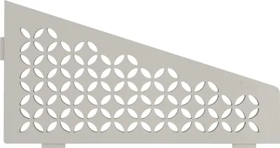 Image de Schlüter SES3D5TSBG-E-S3 Repose Floral 62x295x154mm Beige gris