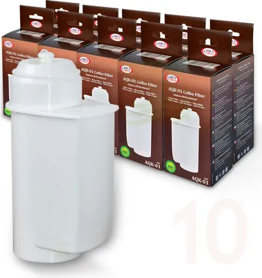 A group of coffee filters in their packaging, with one filter prominently displayed in the foreground.