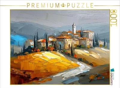 Produktbild von CALVENDO Puzzle Toskana | 1000 Teile Lege-Größe 64x48cm Foto-Puzzle für glückliche Stunden