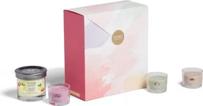 Produktbild von YANKEE CANDLE Kerze - 1x TUMBLER SMALL a 3x VOTING CANDLE
