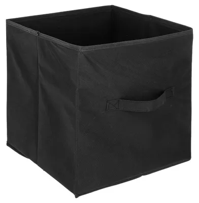 Obrázok produktu pre 5five Simply Smart úložný kôš Mix N Modul Lane, kartón, PP plast, čierny, 31 x 31 cm, 130060