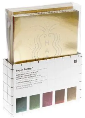 Produktbild von Kartenset Happy New Year, multicolorMIX
