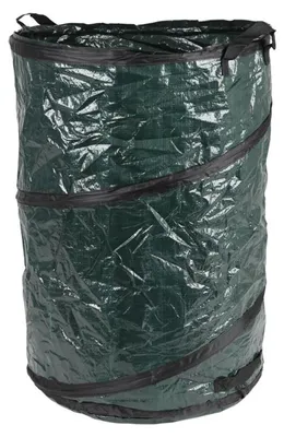 Produktbild von Pop Up Garten-Abfallbehälter 120 Liter Laubsammler Gartenbehälter Abfallbehälter