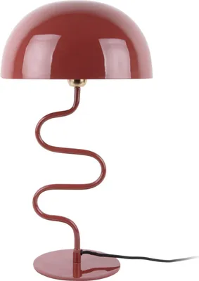 Produktbild von Leitmotiv - Tischleuchte Twist - Rot - 31x31x54cm Tischlampe - Nachttischlampe, Wohnzimmer, Schlafzimmer