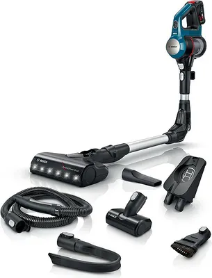 Produktbild von Bosch BKS711GH Akku-Staubsauger Unlimited 7, 82 dB, Beutellos, LED-Beleuchtung, Blau