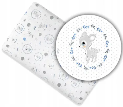 Produktbild von Spannbettlaken für Kinderbett 60x120 cm - 100% Baumwolle -