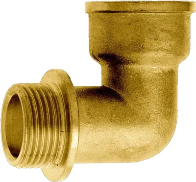 Produktbild von GEKA-Winkelstück ; 90° IG x AG G 3/4" MS