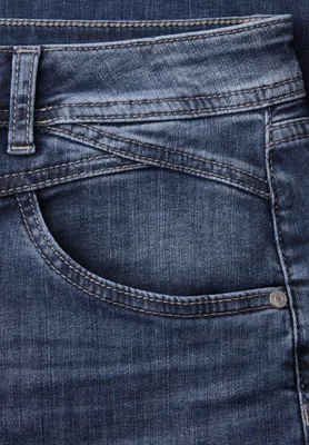 Produktbild von Street One QR Style Emee Wide Leg.hw.dark dark blue wash -33-/26
