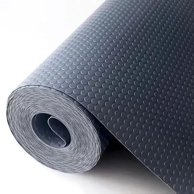 Image de Tapis de tiroir 60 x 600 cm, gris, découpable, en EVA