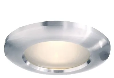 Obrázok produktu pre Stropný krúžok GU10 okrúhly strieborný D 92 mm IP20 stmievateľný