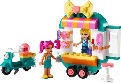 Produktbild von LEGO 41719 Friends Mobile Modeboutique mit Friseursalon und Mini-Puppen Stephanie & Camila, Spielzeug für Mädchen und Jungen ab 6 Jahre