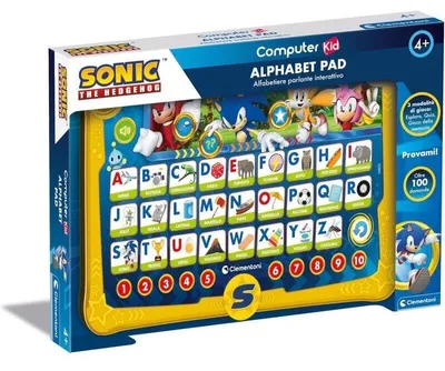 Immagine prodotto di Clementoni Sonic Alphabet Pad Kinder-Tablet