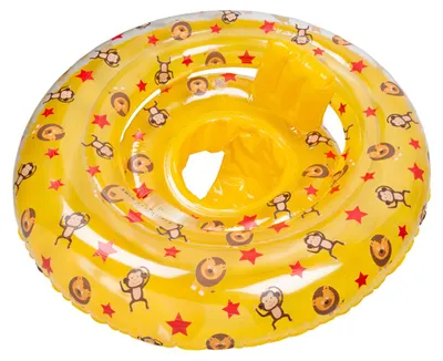 Produktbild von Swim Essentials Baby-Schwimmring - 0-1 Jahr - Yellow Circus | Schwimmringe