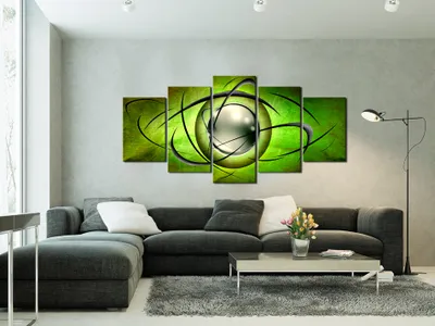 Zdjęcie produktu dla Obraz akustyczny Abstrakcja 200x100 cm Obrazy Pianka akustyczna Wysokowydajny pochłaniacz dźwięku Izolacja akustyczna Płótno 5 szt Fototapeta Akustyka pomieszczenia Izolacja akustyczna 020101-244