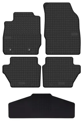 Immagine prodotto di Tappetini in gomma con tunnel neri per Ford EcoSport MK2 2012-2017 Set 5 pezzi