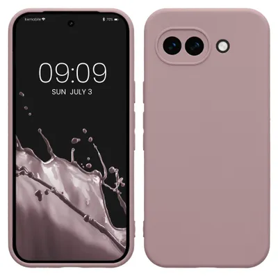 Produktbild von kwmobile Handyhülle für Google Pixel 10a Hülle - weiches Handy Silikon Case - Schutzhülle Cover - Nude Lilac