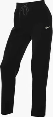 Produktbild von Nike W Nsw Phnx Flc Hr Pant Wide 2 Black/White Black/White M