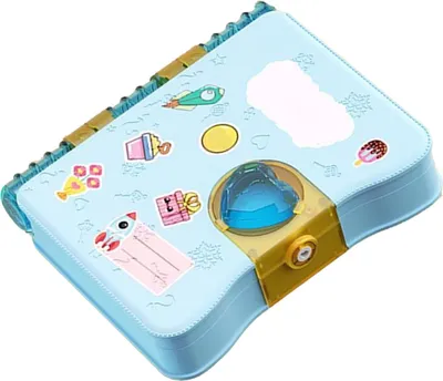 Zdjęcie produktu dla Dziewczyna Magiczna Książka Niespodzianka Sekretna Zabawa Niespodzianka Pudełko Biżuteria Papeteria Pamiętnik Księżniczka Magiczna Książka Sky Blue
