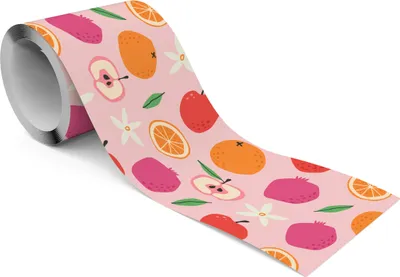 Immagine prodotto di Muralo autoadesivo bordo carta da parati bordo muro colorato FRUTTA frutta fiori
