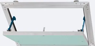 Produktbild von Revisionsklappe AluNova mit 12,5 mm GKBI-Einlage 60 x 100 cm